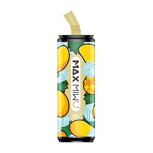 Max Miwu Coke Tin Jednorazowe E-papierosy ~ Mango Lód 3600 Zaciągnięć