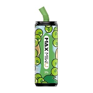 Max Miwu Coke Tin Jednorazowe E-papierosy ~ Lód Fasola Mung 3600 Zaciągnięć 600mah