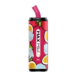 Max Miwu Coke Tin Jednorazowe E-papierosy ~ Lód Marakuja 3600 Zaciągnięć