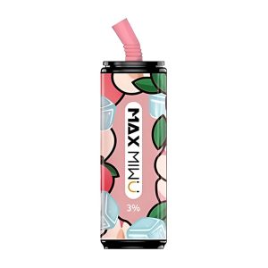 Max Miwu Coke Tin Jednorazowe E-papierosy ~ Soda Pomarańczowa 3600 Zaciągnięć 3% - Brzoskwiniowy Popsicle
