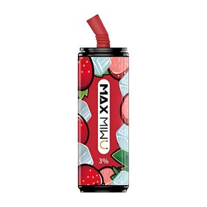 Max Miwu Coke Tin Jednorazowe E-papierosy 3600 Zaciągnięć Witalność Truskawka
