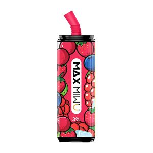 Jednorazowe waporyzatory MAX MIWU Coke Tin 3600 Puffs ~ Berry Ice