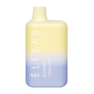 ELF BAR Jednorazowy waporyzator BC 5000 Ptysi ~ Lemon Mint