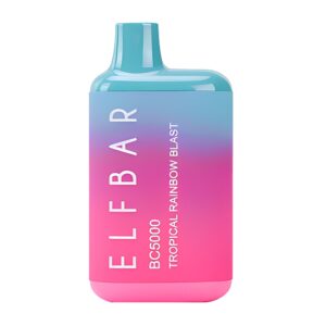 Jednorazowy waporyzator ELF BAR BC 5000 Ptysi ~ Tropical Rainbow Blast