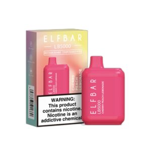 ELF BAR LB5000 Disposable 5000 zaciągnięć Cherry Peach Lemonade 650 mAh