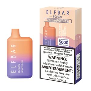 ELF BAR BC5000 Disposable Grape Rush 5000 zaciągnięć
