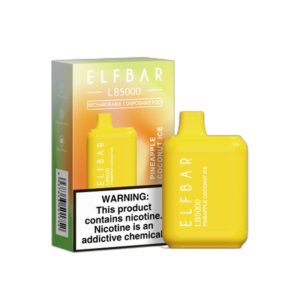 ELF BAR LB5000 Disposable Pineapple Coconut Ice 5000 zaciągnięć 14ml