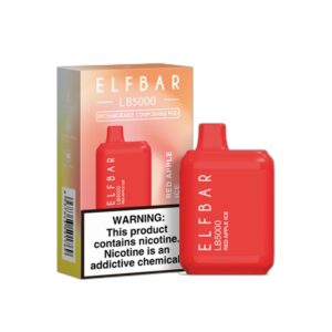 ELF BAR LB5000 Disposable Red Apple Ice 5000 zaciągnięć 650 mAh