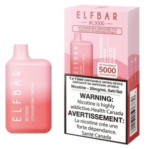ELF BAR BC5000 Disposable Strawberry Dream 5000 zaciągnięć 13ml