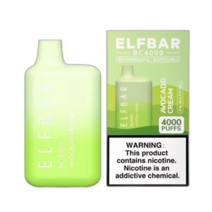 ELF BAR BC4000 Disposable 4000 zaciągnięć Avocado Cream 650 mAh