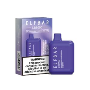 ELF BAR LB5000 Disposable Blueberry Raspberry Cherry 5000 zaciągnięć 14ml