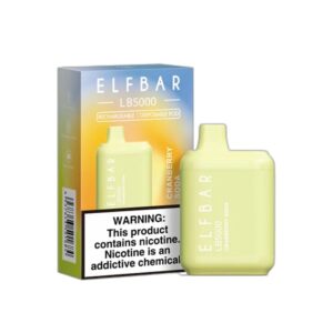 ELF BAR LB5000 Disposable 5000 zaciągnięć Cranberry Soda 14ml