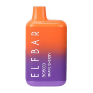 ELF BAR BC5000 Disposable 5000 zaciągnięć Grape Energy 13ml