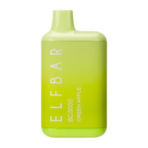 ELF BAR BC5000 Disposable 5000 zaciągnięć Green Apple 13ml