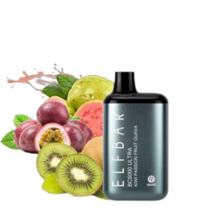 ELF BAR BC5000 Ultra Disposable 5000 zaciągnięć Kiwi Passion Fruit Guava 13ml