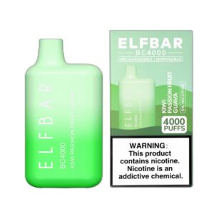 ELF BAR BC4000 Disposable Kiwi Passion Fruit Guava 4000 zaciągnięć 650 mAh