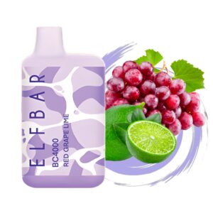 ELF BAR BC4000 Disposable Red Grape Lime 4000 zaciągnięć