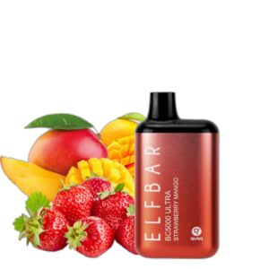 ELF BAR BC5000 Ultra Disposable Strawberry Mango 5000 zaciągnięć