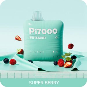 ELF BAR PI7000 Disposable 7000 zaciągnięć Super Berry 500 mAh